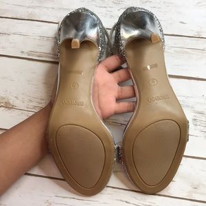 BAMBOO Shoes - Sliver glitter high heels BAMBOO Shoes - Sliver glitter high heels